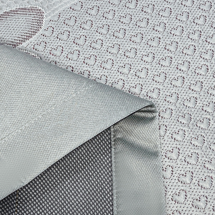 91家纺网 家纺一手货源 找家纺 阿亮家居 2025新款刺绣款凉豆豆凉席 凉豆豆-爱心灰色