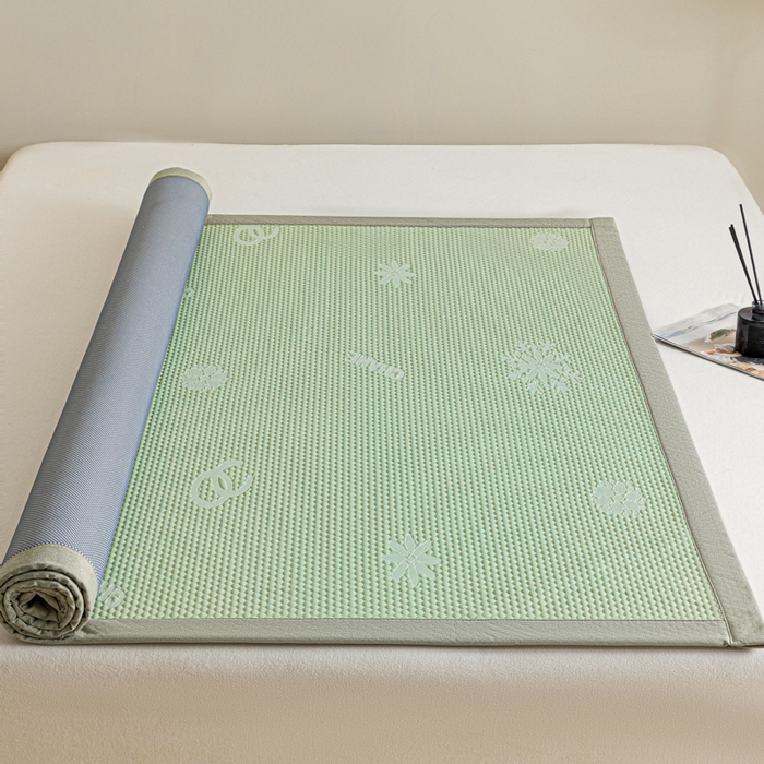 91家纺网 家纺一手货源 找家纺 阿亮家居 2025新款凉席凉豆豆软席床席款 香迪奥-梵克绿