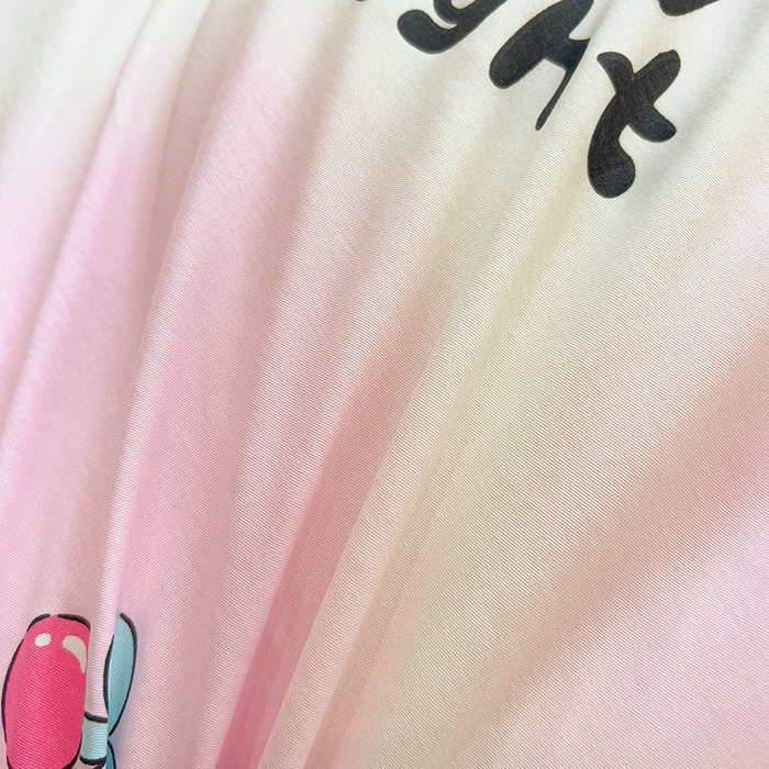 91家纺网 家纺一手货源 找家纺 拾物记 2025新款A类无荧光全喷气全棉12868单床笠 可欣兔