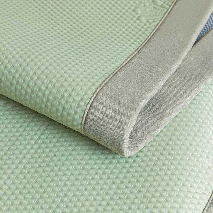 91家纺网 家纺一手货源 找家纺 阿亮家居 2025新款凉席凉豆豆软席床席款 爱丽丝-梵克绿