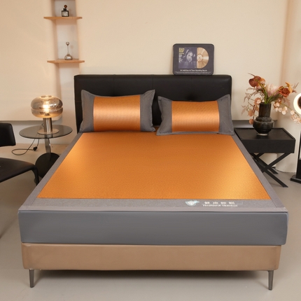 琪琪阁 2026新款印尼藤双面凉席 古典棕