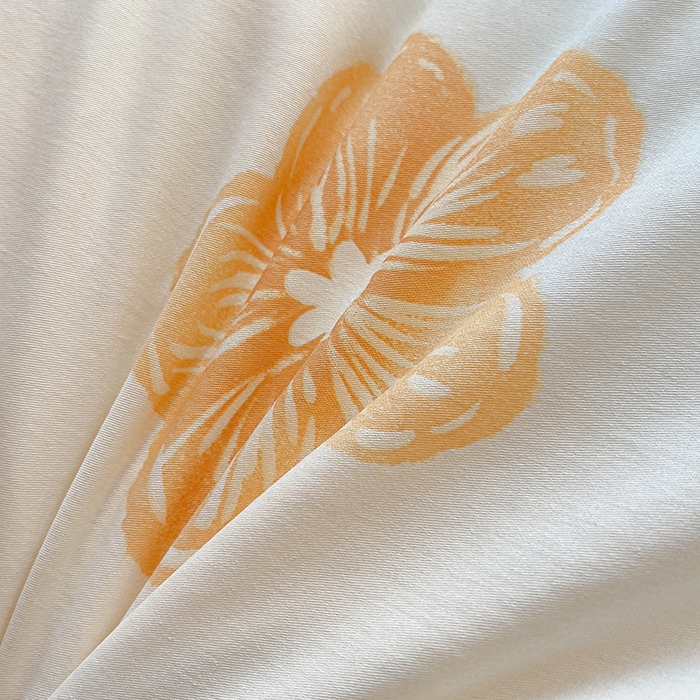 91家纺网 家纺一手货源 找家纺 拾物记 2025新款A类无荧光全喷气全棉12868单床单 茉莉草莓