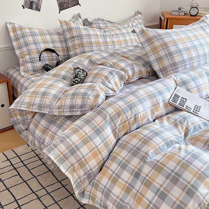 91家纺网 家纺一手货源 找家纺 罗菲尼酒店用品 2025新款磨毛亲肤飞边款四件套 梵西格