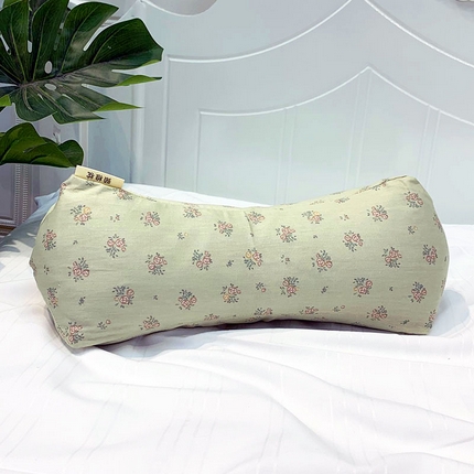 91家纺网 家纺一手货源 找家纺 （总）全美家居 2025新款三角成人护颈枕骨头花草枕40*15*10cm 