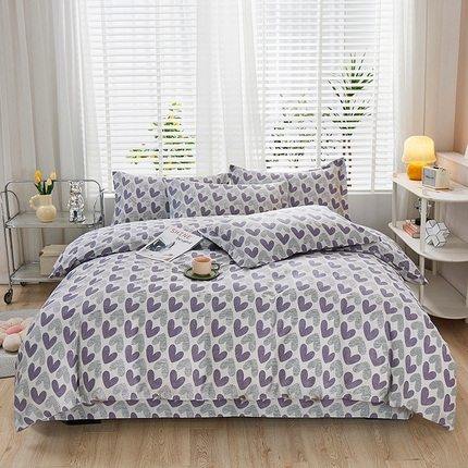 91家纺网 家纺一手货源 找家纺 （总）名优家纺 2025新款A类全棉纯棉韩版印花四件套