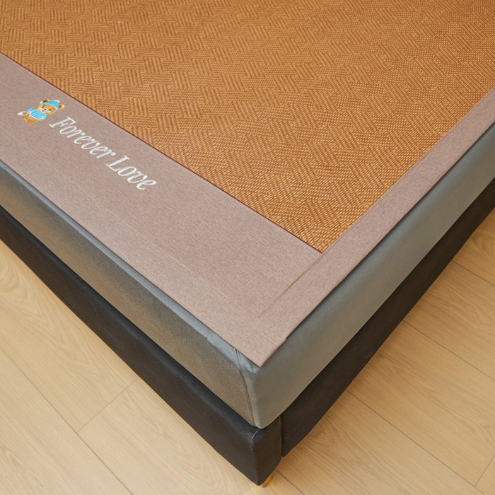 91家纺网 家纺一手货源 找家纺 （总）琪琪阁 2026新款小熊宽边藤席