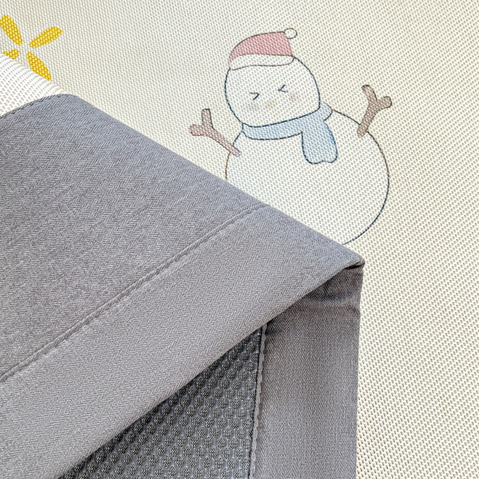 91家纺网 家纺一手货源 找家纺 阿亮家居 2025新款印花冰藤席凉席 小企鹅