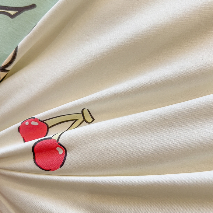 91家纺网 家纺一手货源 找家纺 拾物记 2025新款A类无荧光全喷气全棉12868单枕套 恐龙乐园