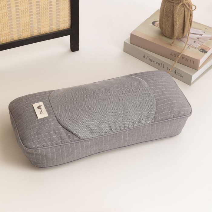 91家纺网 家纺一手货源 找家纺 （总）露函家居 2025新款全棉砂洗元宝荞麦枕枕头枕芯