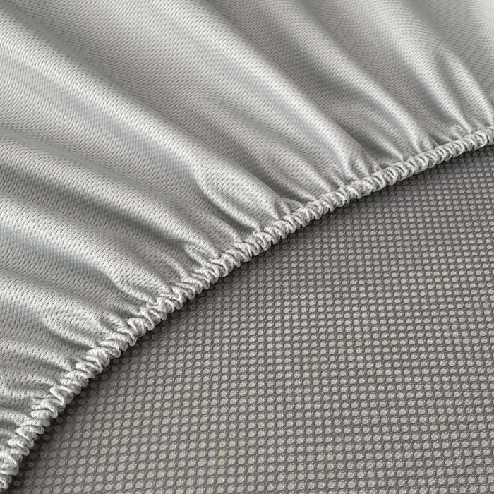 91家纺网 家纺一手货源 找家纺 2025新款印花冰丝凉席反面无纺布 冰丝-床笠款-雅典蓝