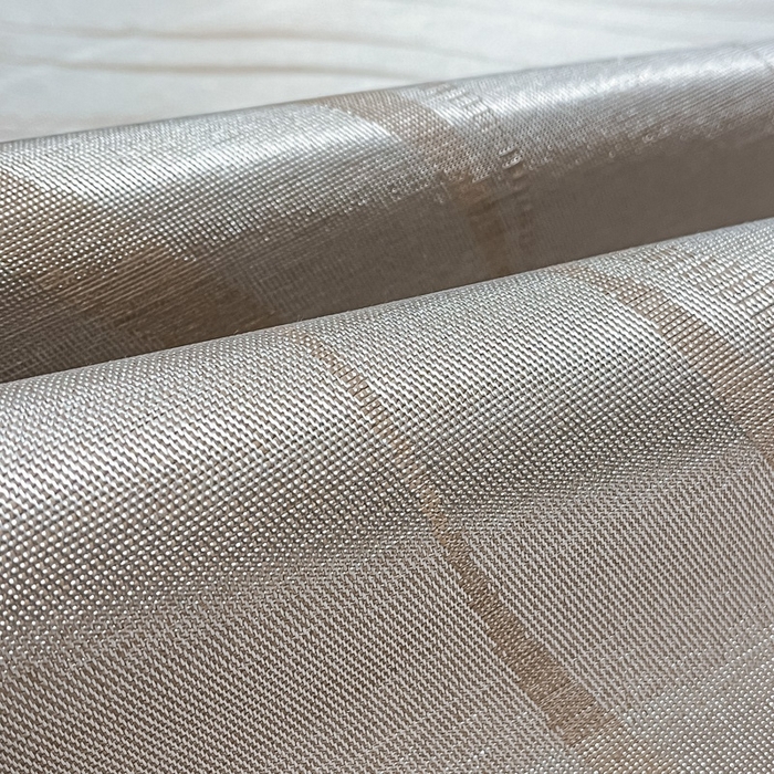 91家纺网 家纺一手货源 找家纺 阿亮家居 2025新款凉席冰丝席三明治宽包边刺绣款粗冰丝凉席 柔美-咖