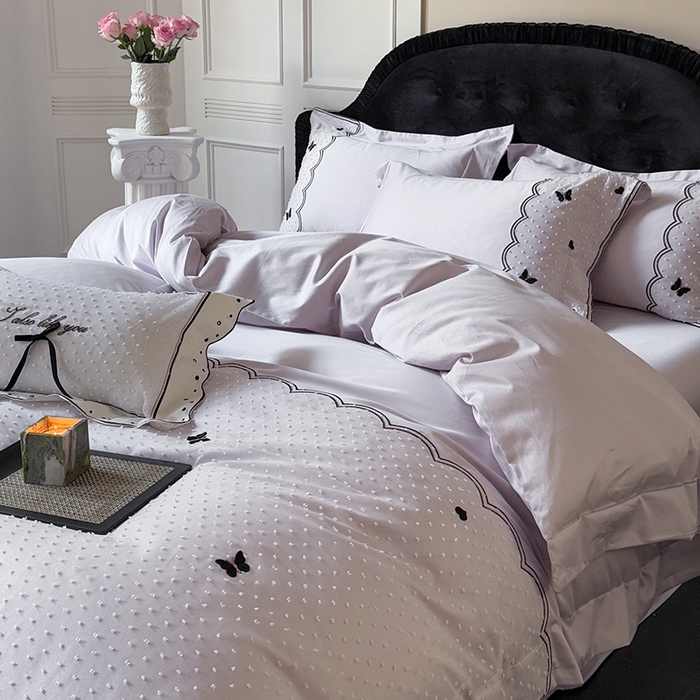 91家纺网 家纺一手货源 找家纺 优悦生活馆 2025新疆长绒棉云小甜四件套【控价领券后标准不低于268】 云小甜-风信紫