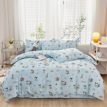 91家纺网 家纺一手货源 找家纺 （总）名优家纺 2025新款A类全棉纯棉韩版印花四件套