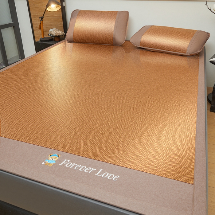 91家纺网 家纺一手货源 找家纺 （总）琪琪阁 2026新款小熊宽边藤席