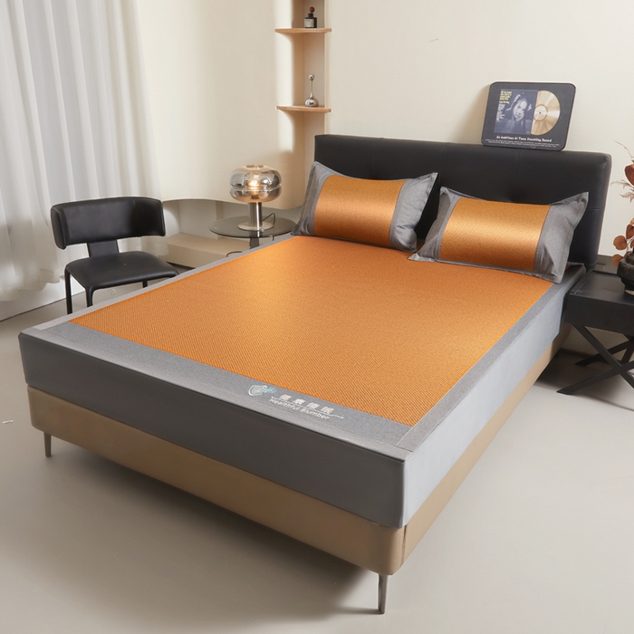 91家纺网 家纺一手货源 找家纺 （总）琪琪阁 2026新款印尼藤双面凉席