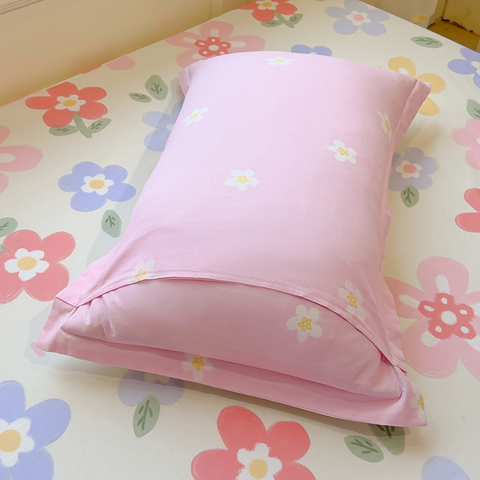 91家纺网 家纺一手货源 找家纺 拾物记 2025新款A类无荧光全喷气全棉12868四件套 繁花集