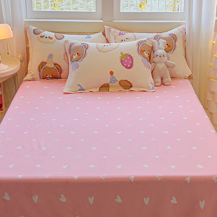 91家纺网 家纺一手货源 找家纺 （总）拾物记 2025新款A类无荧光全喷气12868全棉B版单床单