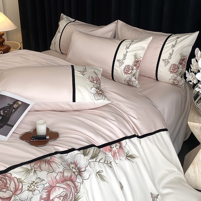 91家纺网 家纺一手货源 找家纺 （总）优悦生活馆 2025新疆长绒棉花团锦簇四件套【价领券后标准不低于268】