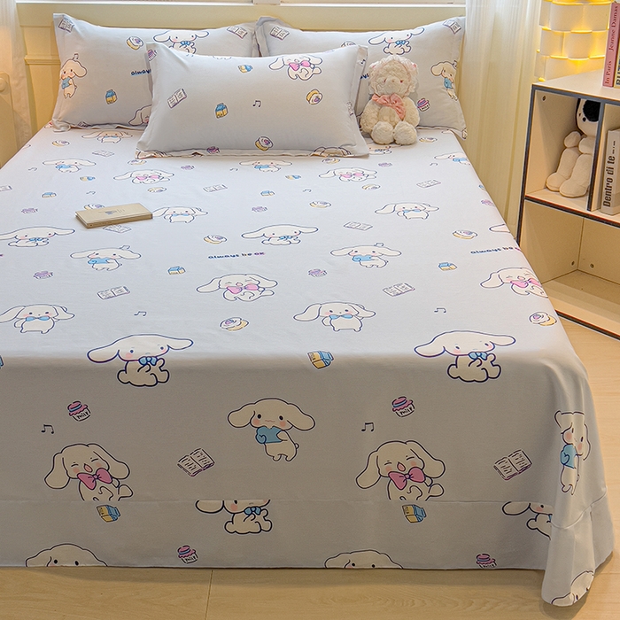 91家纺网 家纺一手货源 找家纺 拾物记 2025新款A类无荧光全喷气全棉12868单床单 榆林