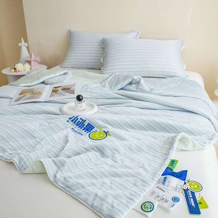 慕木家纺 2025新款5A抗菌小冰果锦涤冰丝凉感夏被 小冰果-灰绿