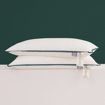 91家纺网 家纺一手货源 找家纺 贵夫人 2025春夏新款超软低枕 枕头枕芯-亲子系列 绿色 30x50cm/只