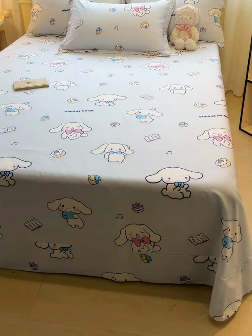 91家纺网 家纺一手货源 找家纺 拾物记 2025新款A类无荧光全喷气全棉12868单床单 榆林