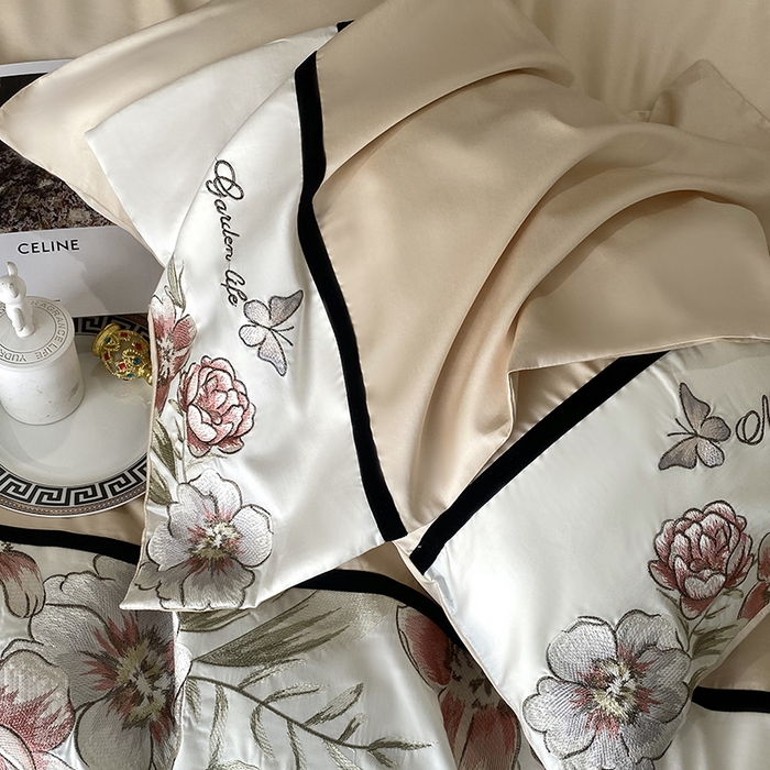 91家纺网 家纺一手货源 找家纺 优悦生活馆 2025新疆长绒棉花团锦簇四件套【价领券后标准不低于268】 花团锦簇-花田米