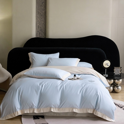 91家纺网 家纺一手货源 找家纺 （总）金奇达家纺 2025春夏新款【特洛伊】红金裸盖™棉全棉纯棉红金裸盖棉四件套标准号全网控价（折后券后）不低于199元）