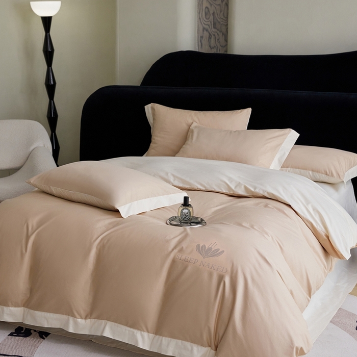 91家纺网 家纺一手货源 找家纺 （总）金奇达家纺 2025春夏新款【特洛伊】红金裸盖™棉全棉纯棉红金裸盖棉四件套标准号全网控价（折后券后）不低于199元）