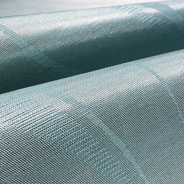 91家纺网 家纺一手货源 找家纺 阿亮家居 2025新款凉席冰丝席三明治宽包边刺绣款粗冰丝凉席 柔美-蓝