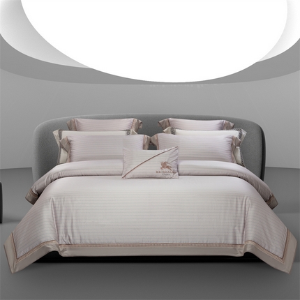 91家纺网 家纺一手货源 找家纺 （总）高大尚婚庆馆 2025新款高端绣花四件套-芭宝莉