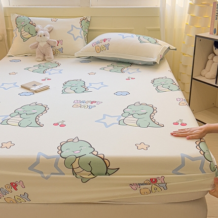 91家纺网 家纺一手货源 找家纺 （总）拾物记 2025新款A类无荧光全喷气全棉12868单床笠