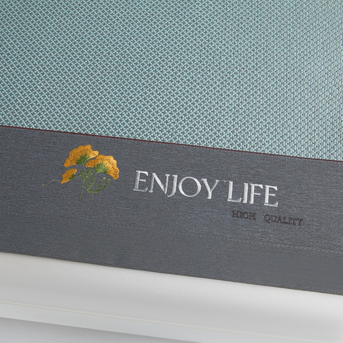 91家纺网 家纺一手货源 找家纺 琪琪阁 2026新款冰藤三明治凉席 小米花-绿色