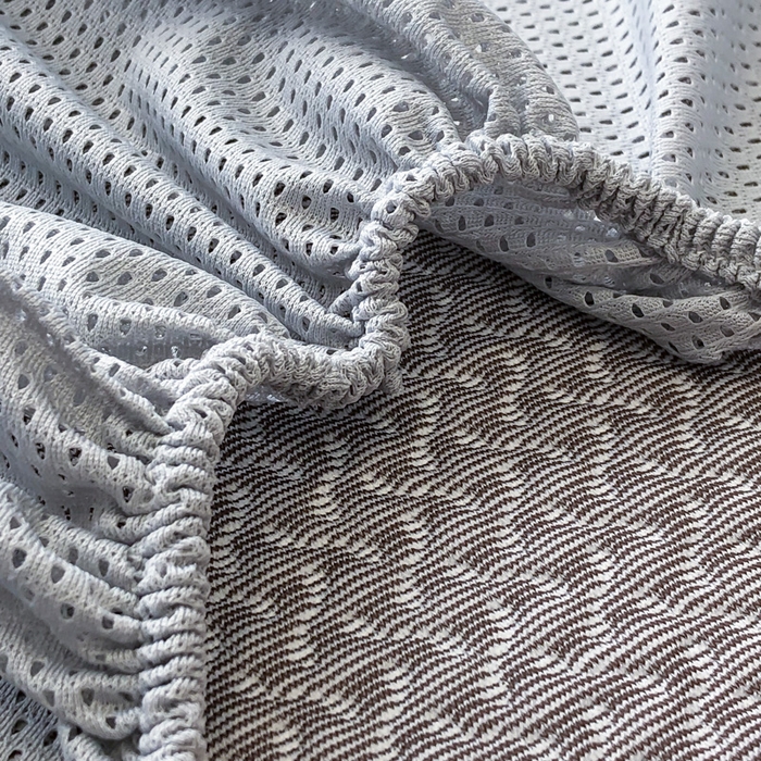 91家纺网 家纺一手货源 找家纺 首尔家纺 2025新款大版凉感丝凉席 天鹅-天空蓝