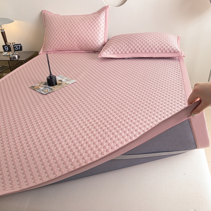 阿亮家居 2025新款凉席凉豆豆软席床席款 异空间-樱花粉