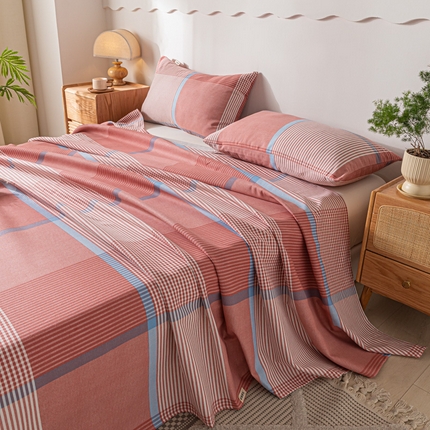 91家纺网 家纺一手货源 找家纺 （总）阿亮家居 2025新款原棉老粗布床单系列