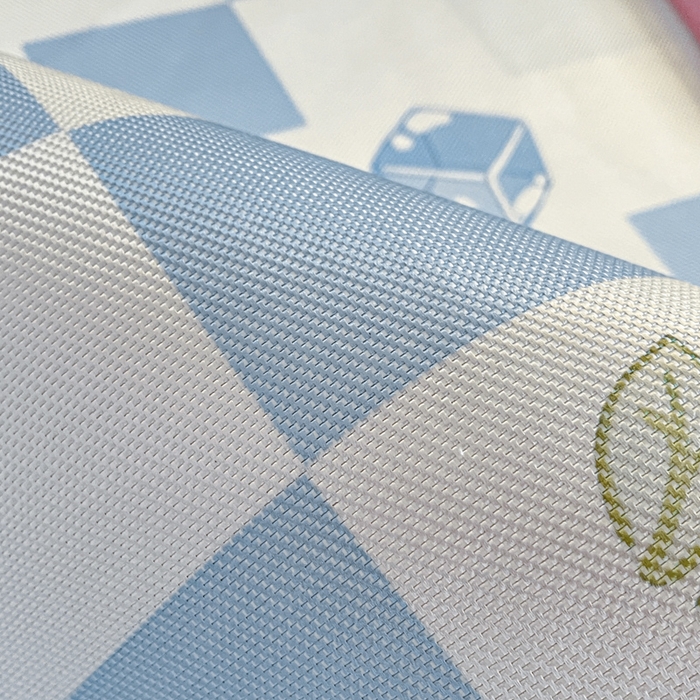 91家纺网 家纺一手货源 找家纺 阿亮家居 2025新款印花冰藤凉席-学生款 冰块蓝