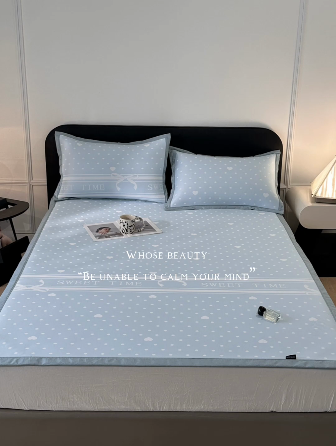 91家纺网 家纺一手货源 找家纺 （总）慕尚家纺 2025春夏新款凉感冰丝提花凉席三件套