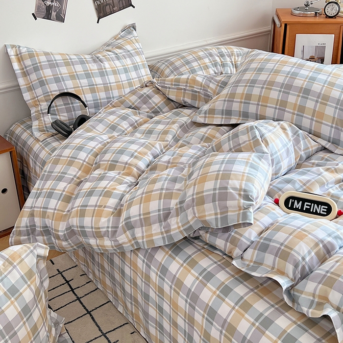 91家纺网 家纺一手货源 找家纺 罗菲尼酒店用品 2025新款磨毛亲肤飞边款四件套 梵西格