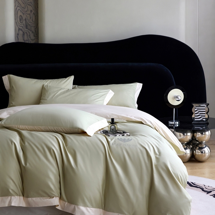 91家纺网 家纺一手货源 找家纺 金奇达家纺 2025春夏新款【特洛伊】红金裸盖™棉全棉纯棉红金裸盖棉四件套标准号全网控价（折后券后）不低于199元） 特洛伊-青柠