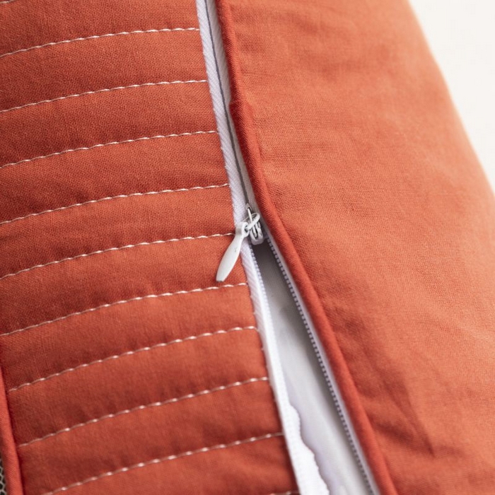 91家纺网 家纺一手货源 找家纺 露函家居 2025新款全棉砂洗元宝荞麦枕枕头枕芯 黄色