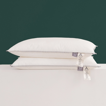 91家纺网 家纺一手货源 找家纺 贵夫人 2025春夏新款超软低枕 枕头枕芯-亲子系列 灰色 40x60cm/只