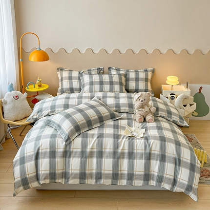 91家纺网 家纺一手货源 找家纺 （总）名优家纺 2025新款A类全棉纯棉韩版印花四件套