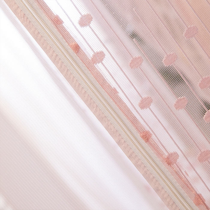 91家纺网 家纺一手货源 找家纺 飞轮海蚊帐 2025新款全底回底蚊帐方顶防摔坐床蚊帐-Z57风格二 嫩粉