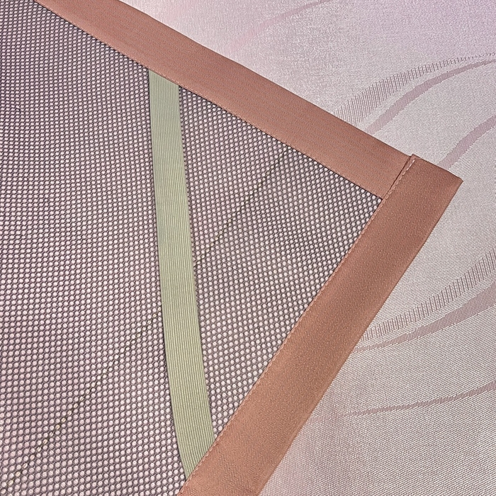 91家纺网 家纺一手货源 找家纺 （总）阿亮家居 2025新款凉席冰丝席三明治宽包边刺绣款粗冰丝凉席