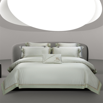 91家纺网 家纺一手货源 找家纺 （总）高大尚婚庆馆 2025新款高端绣花四件套-芭宝莉