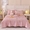 91家纺网 家纺一手货源 找家纺 经年 2025新款A类凉感丝豆豆夏被 苹果-粉