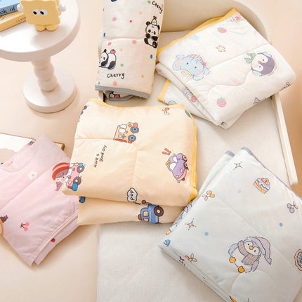 91家纺网 家纺一手货源 找家纺 鱼宝2025新款凉感丝夏被夏凉被空调被 组合图仅做展示