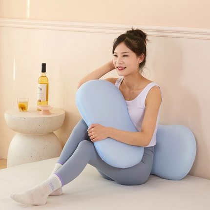 91家纺网 家纺一手货源 找家纺 （总）森一洋枕业 2025新款猫肚枕头枕芯记忆棉护颈椎枕学生宿舍单人矫正枕成人带枕套正版