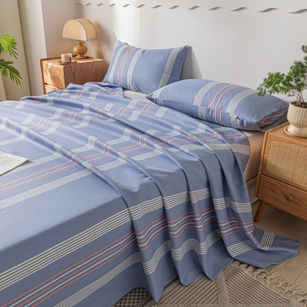 91家纺网 家纺一手货源 找家纺 （总）阿亮家居 2025新款原棉老粗布床单系列